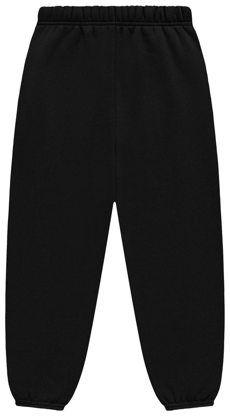 Детские флисовые спортивные штаны Fear of God Essentials, черные — фото 2