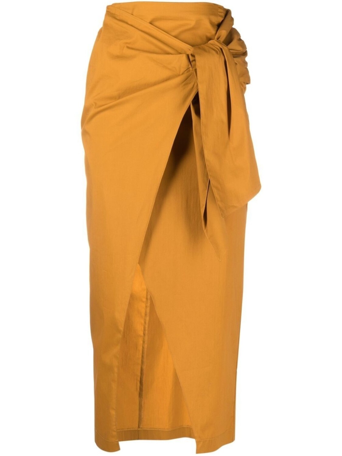 

Patrizia Pepe wrap waist skirt, оранжевый