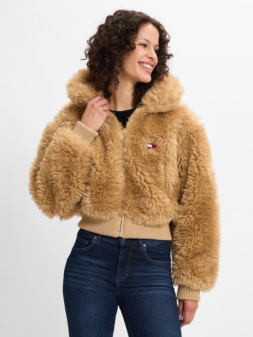 

Куртка Tommy Jeans, коричневый