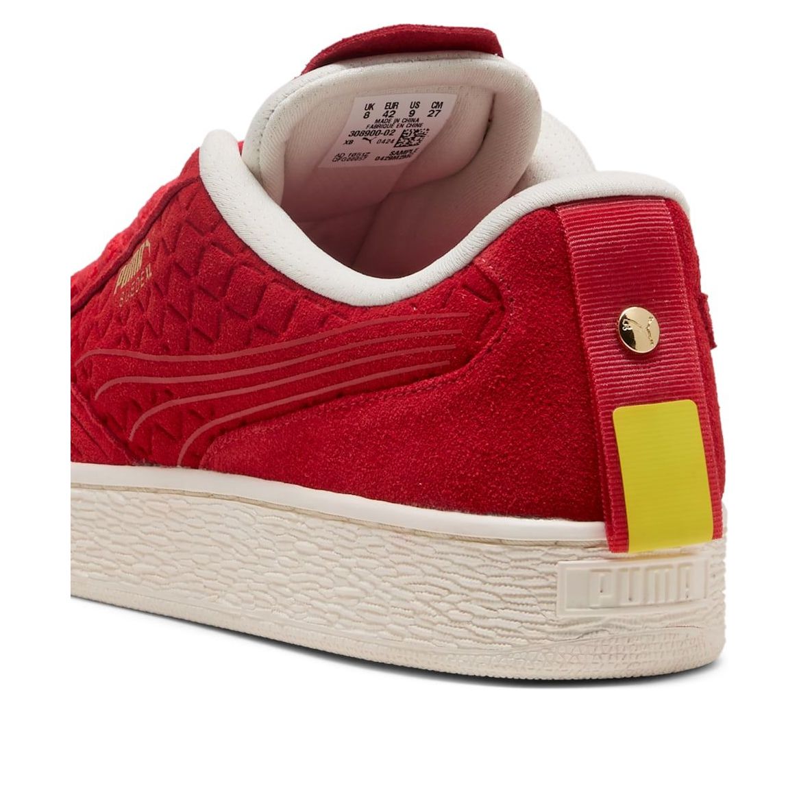 Кроссовки PUMA Scuderia Ferrari Suede XL 'Rosso Corsa' — фото 4