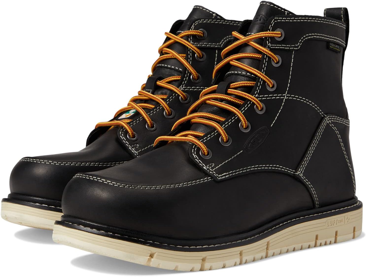 

Ботинки KEEN Utility CSA San Jose 6" WP, цвет Black/Off-White