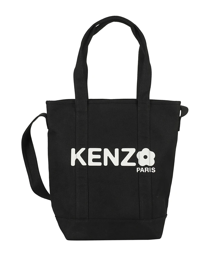 

Стильная сумка-тоут для повседневной носки. Kenzo, черный