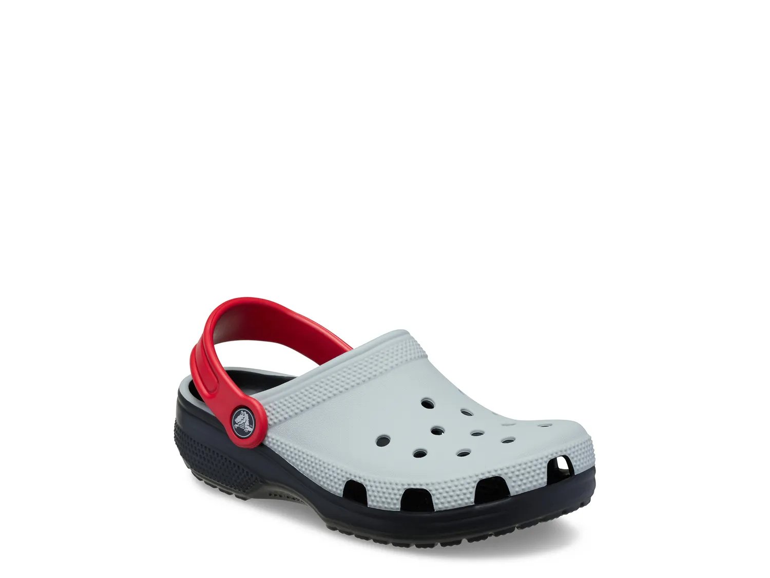 

Сабо Crocs Classic Retro Sport Clog - Kids, серый/красный