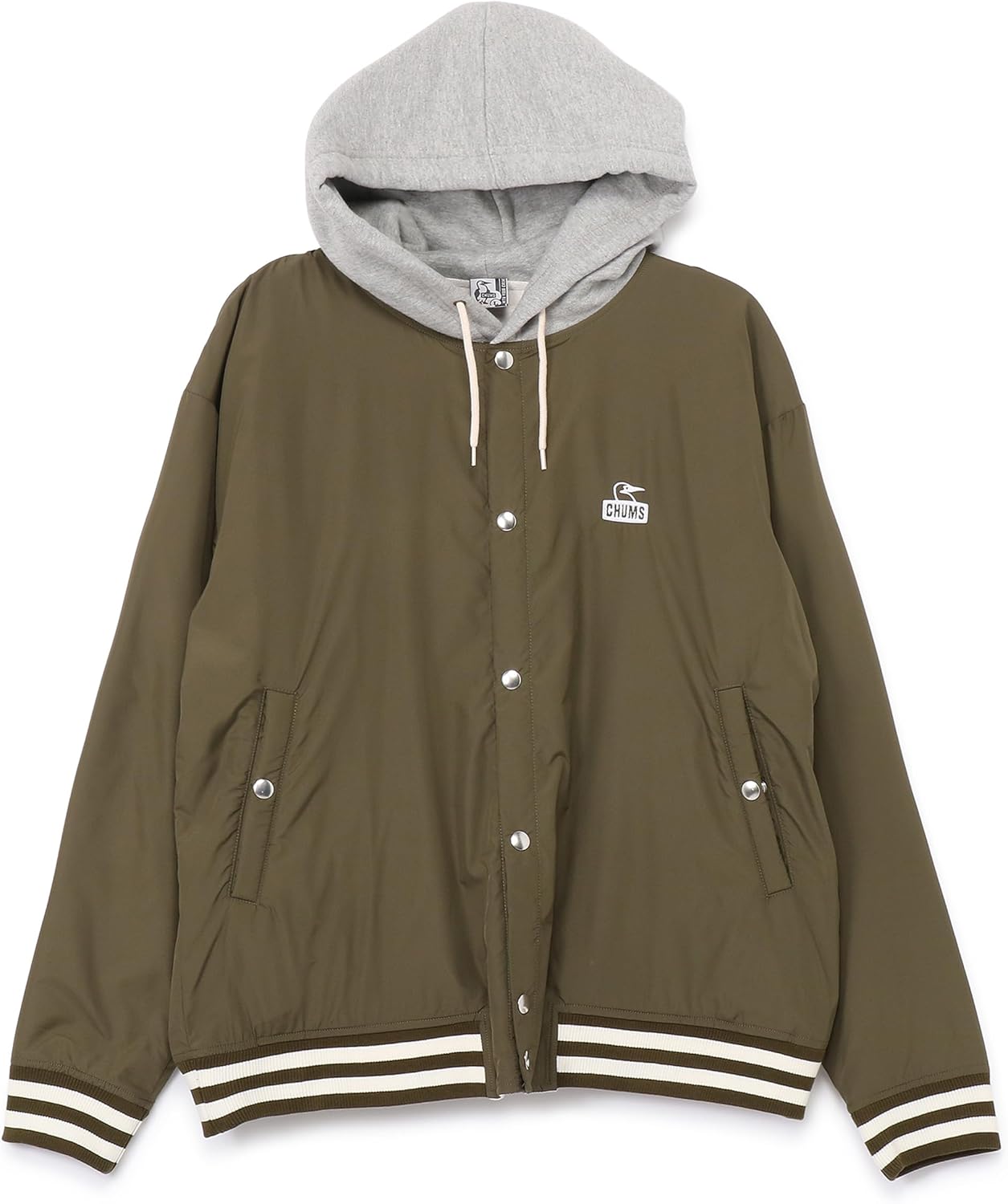 

Толстовка с капюшоном CHUMS Stadium Hooded Sweatshirt Men's, зеленый