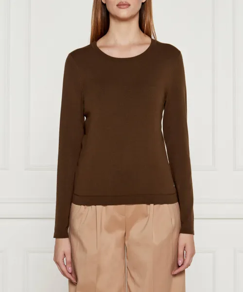 

Свитер Slim fit Marc Cain, коричневый