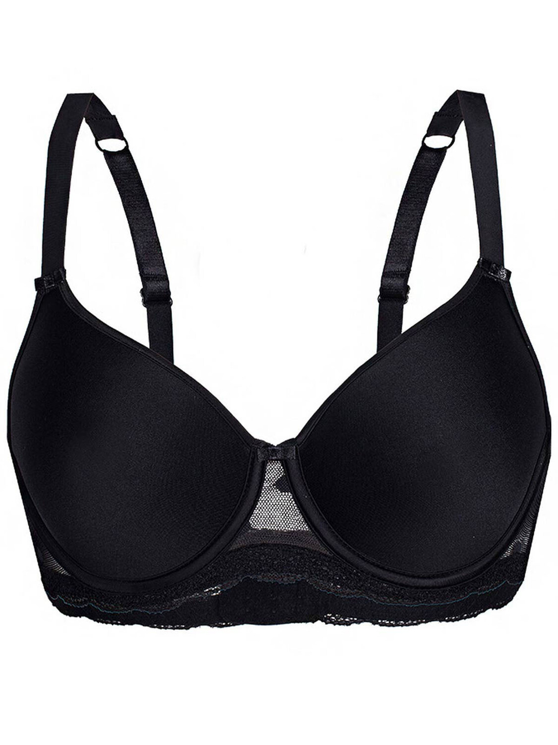 

Бюстгальтер балконет Sassa Spacer BH DOTTED MESH, черный