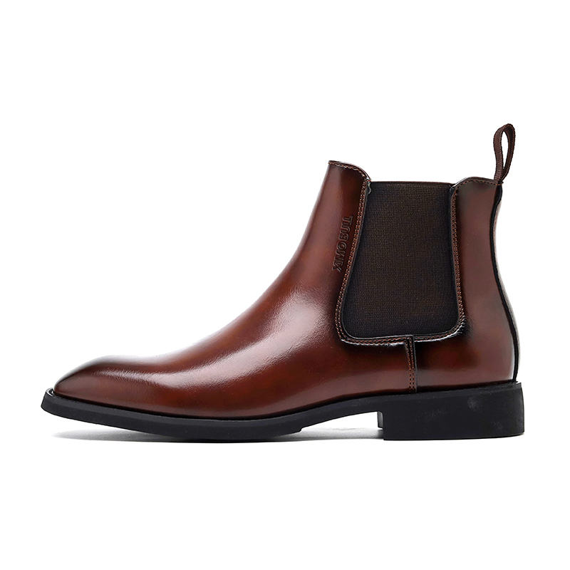 

Мужские короткие челси XIMO BULL, коричневый