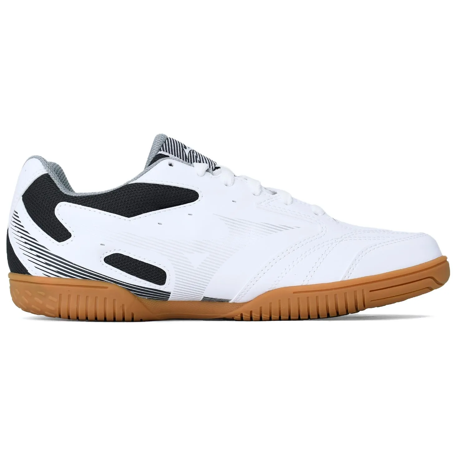 Кроссовки для настольного тенниса Low top Unisex Mizuno, 81GA253101 White/Black/Silver — фото 4
