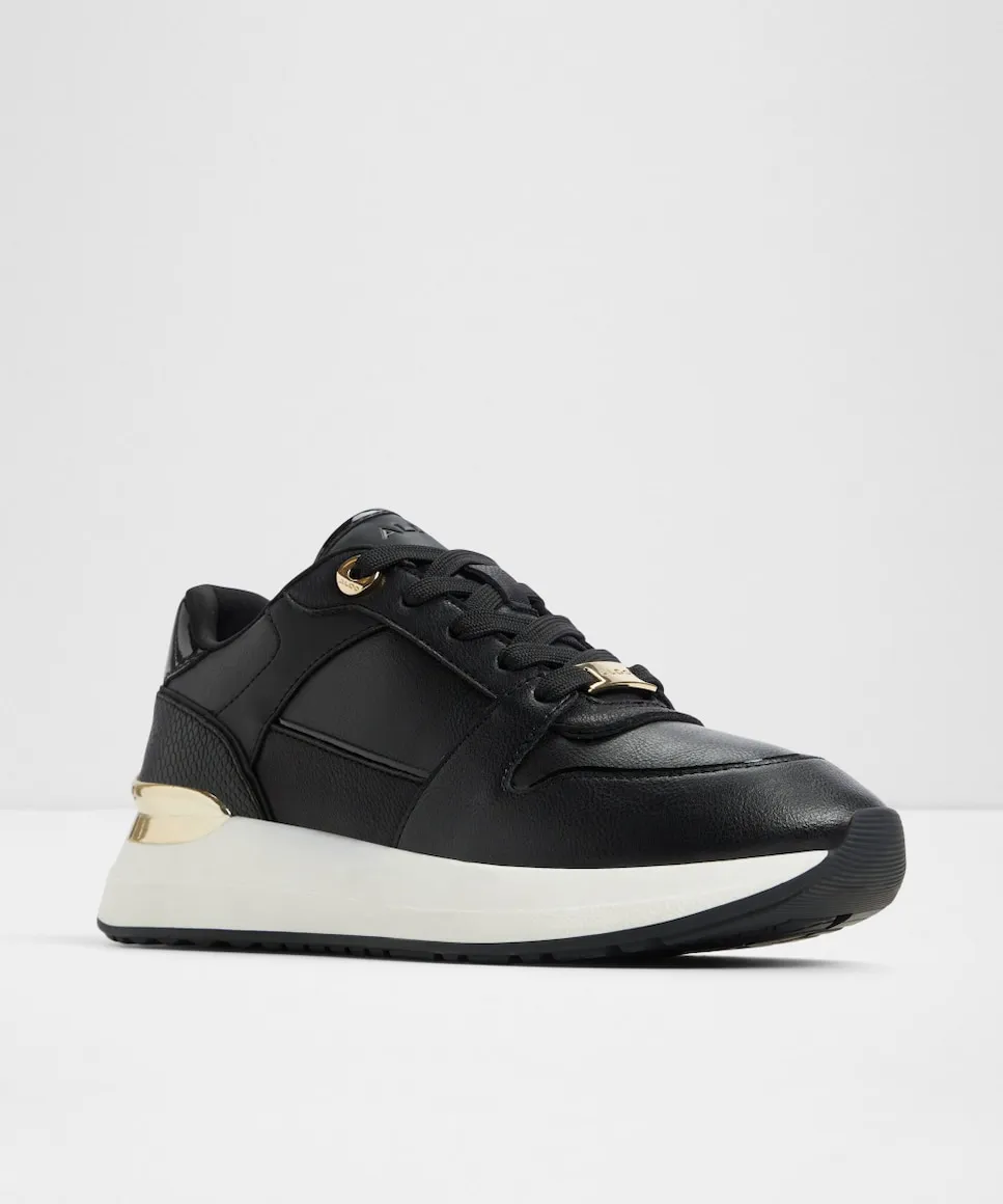 Женские спортивные кроссовки с круглым носком Aldo, черный — фото 4