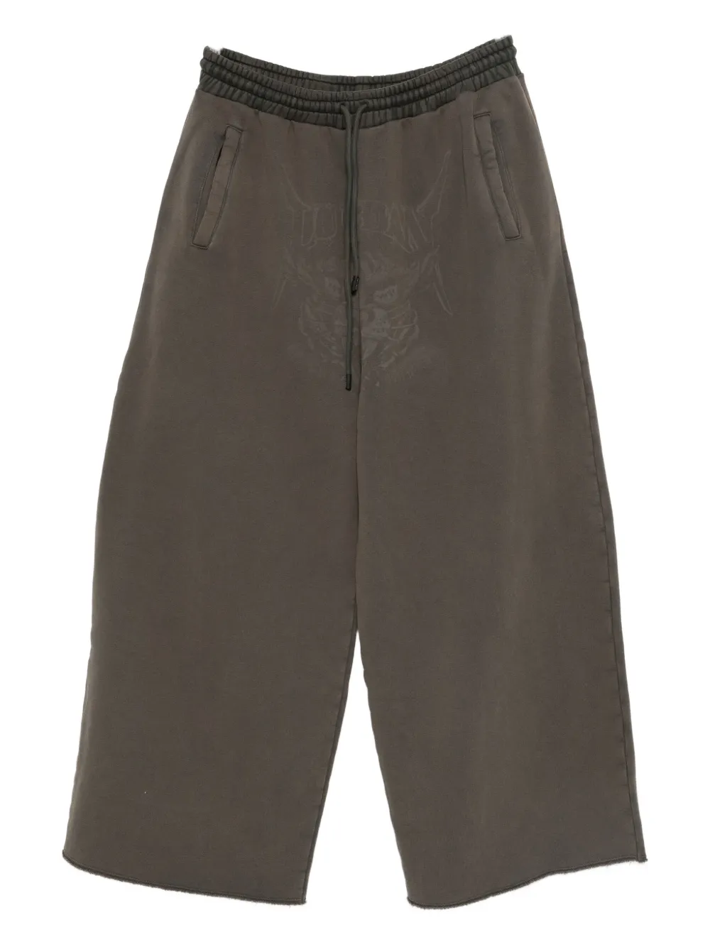 

Спортивные штаны из флиса с необработанными краями Bontan Lựu Đạn, серый