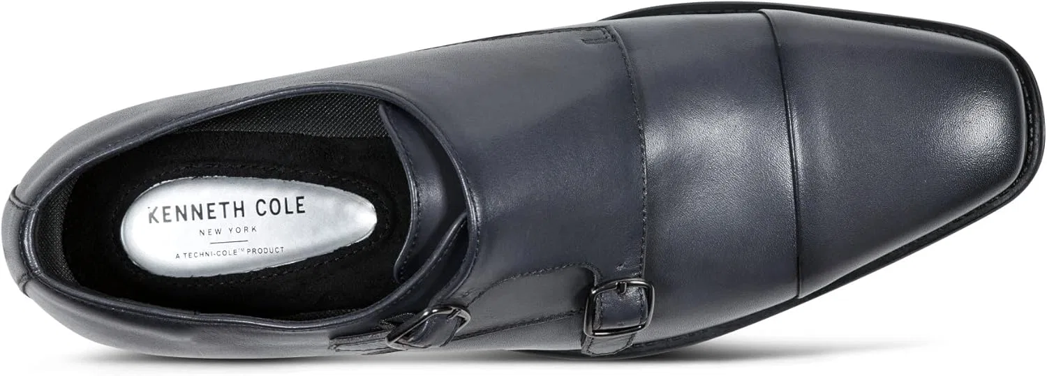 Туфли Kenneth Cole New York Herren Charles Slipper, Dark Grey Leather — фото 4