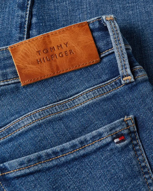 Джинсы como узкий крой Tommy Hilfiger, Mid Blue — фото 4