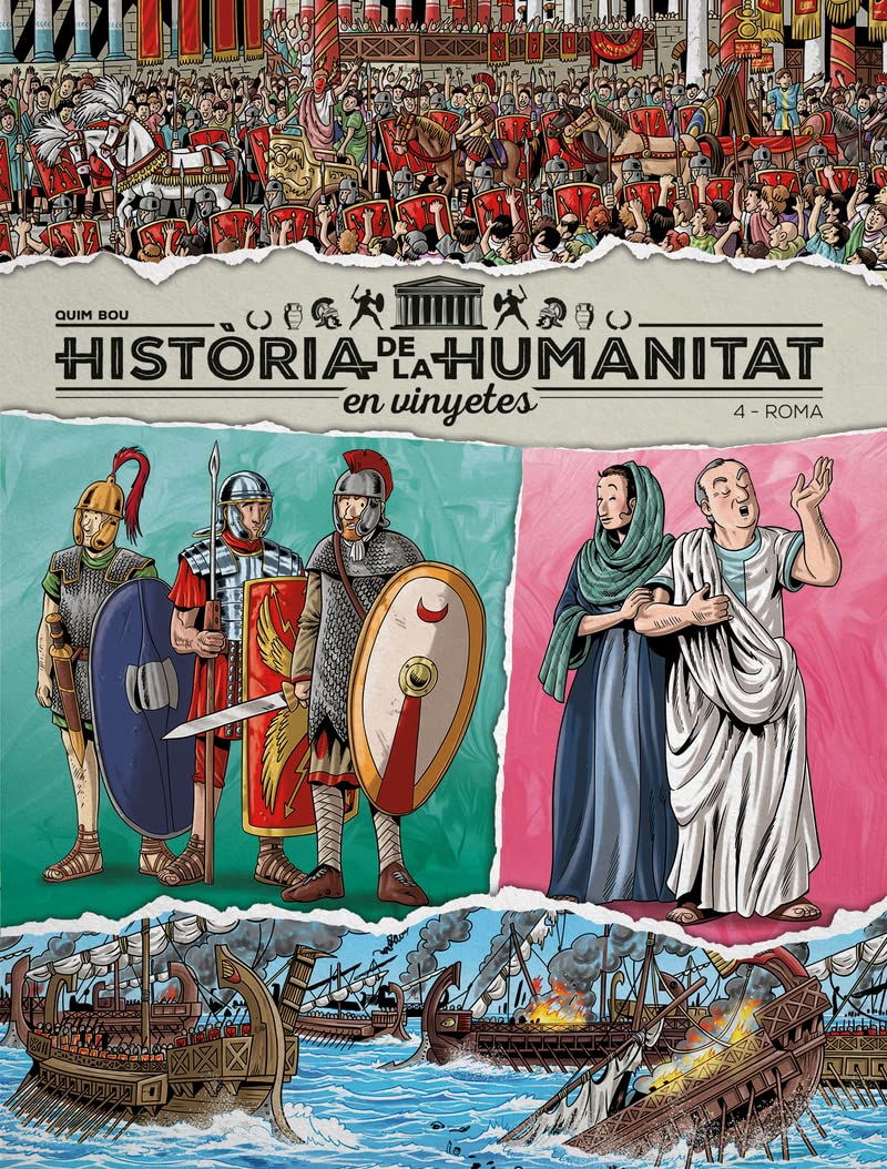 

HISTÒRIA DE LA HUMANITAT EN VINYETES VOL.4: ROMA (Plan B Publicaciones, S.L.)