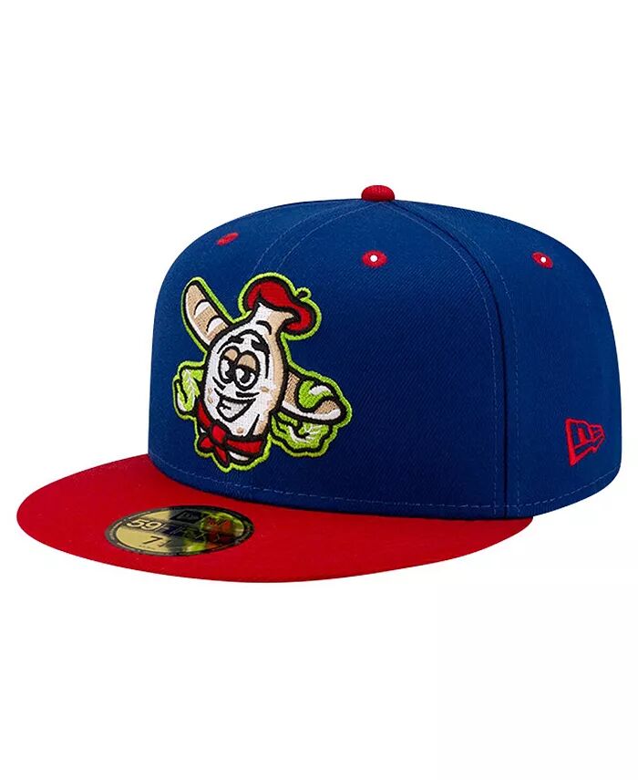 

Мужская синяя шляпа Akron RubberDucks Theme Night Akron White French 59FIFTY Fitted Hat New Era