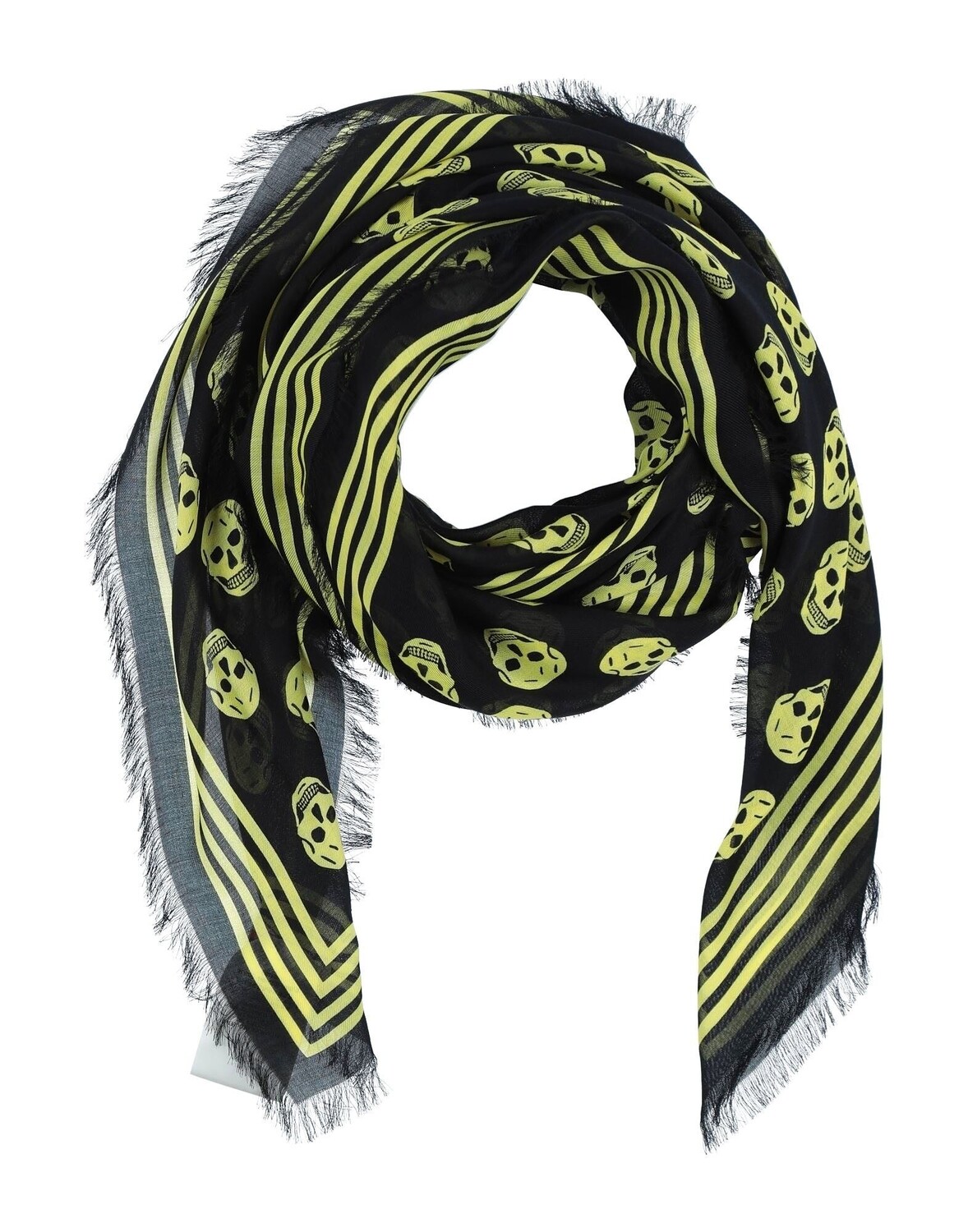 

Шарф Alexander Mcqueen, желтый