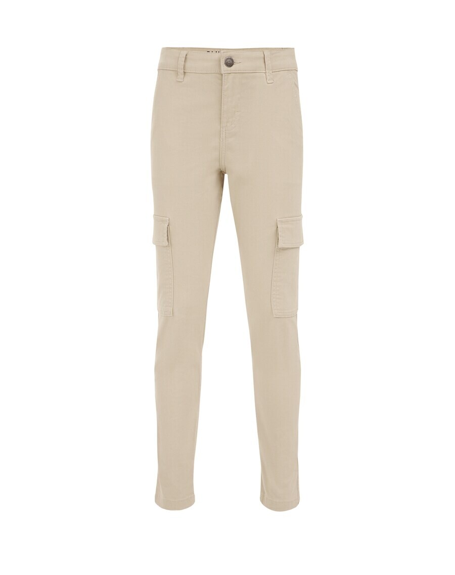

Брюки WE Fashion Slim fit Pants, бежевый