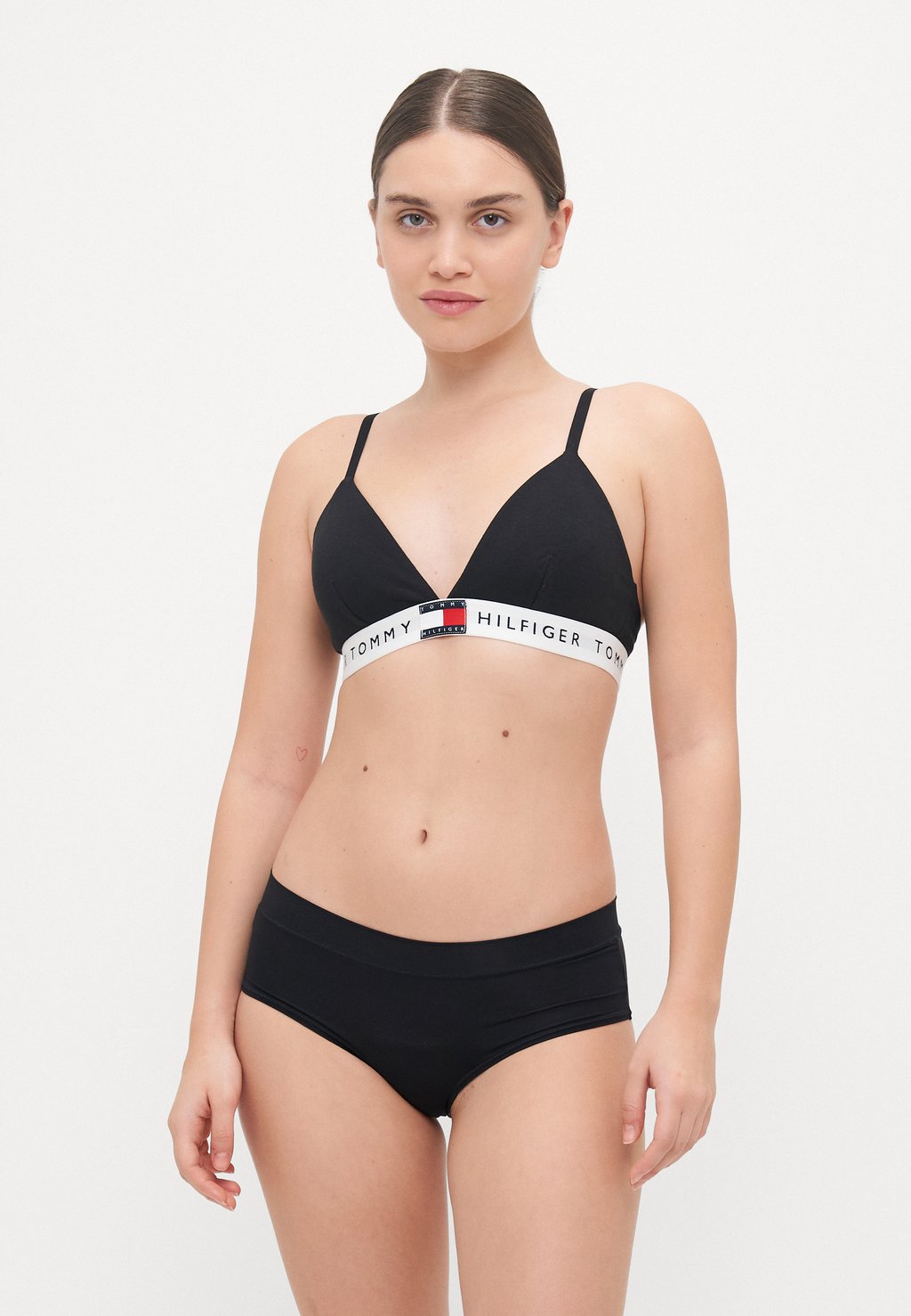 Треугольный бюстгальтер HERITAGE TRIANGLE Tommy Hilfiger, черный — фото 2