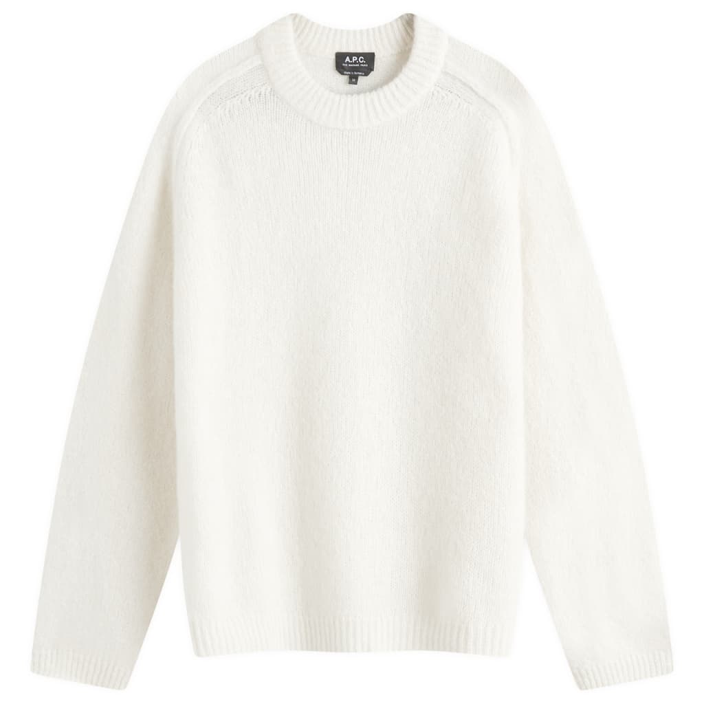 

Джемпер из щеточной альпаки Tyler A.P.C., белый