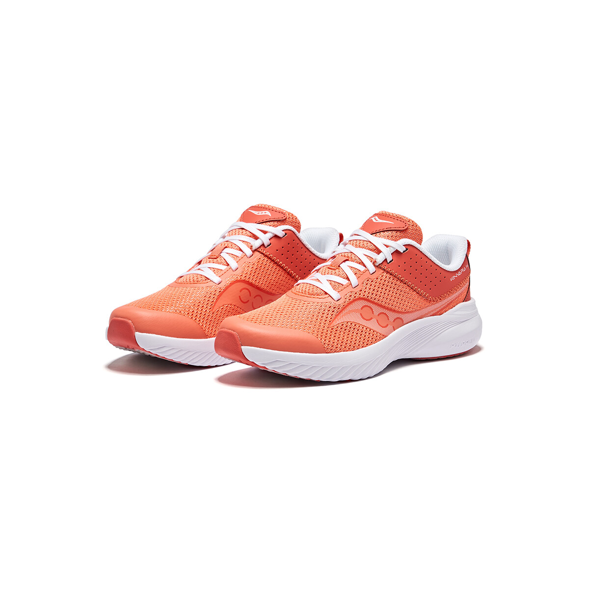 Kinvara 14 Kids Кроссовки Детские низкие оранжевые Saucony, цвет Orange — фото 4