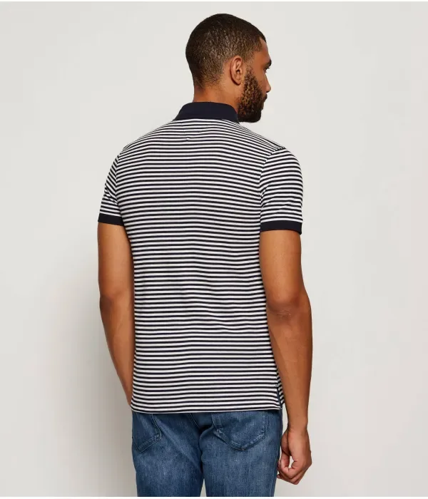 Поло THE 1985 slim fit Tommy Hilfiger, темно-синий — фото 3