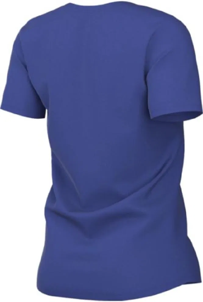 Футболка Nike Dri-FIT, женская, Game Royal/Cool Grey — фото 2