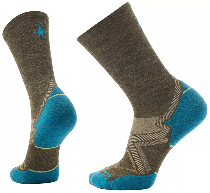 

Носки для бега в холодную погоду Smartwool с мягкой подкладкой для экипажа, цвет Military Olive