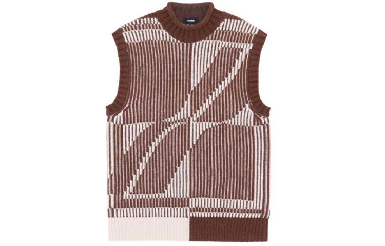 

WE11DONE Женский жилет Коричневый, Brown