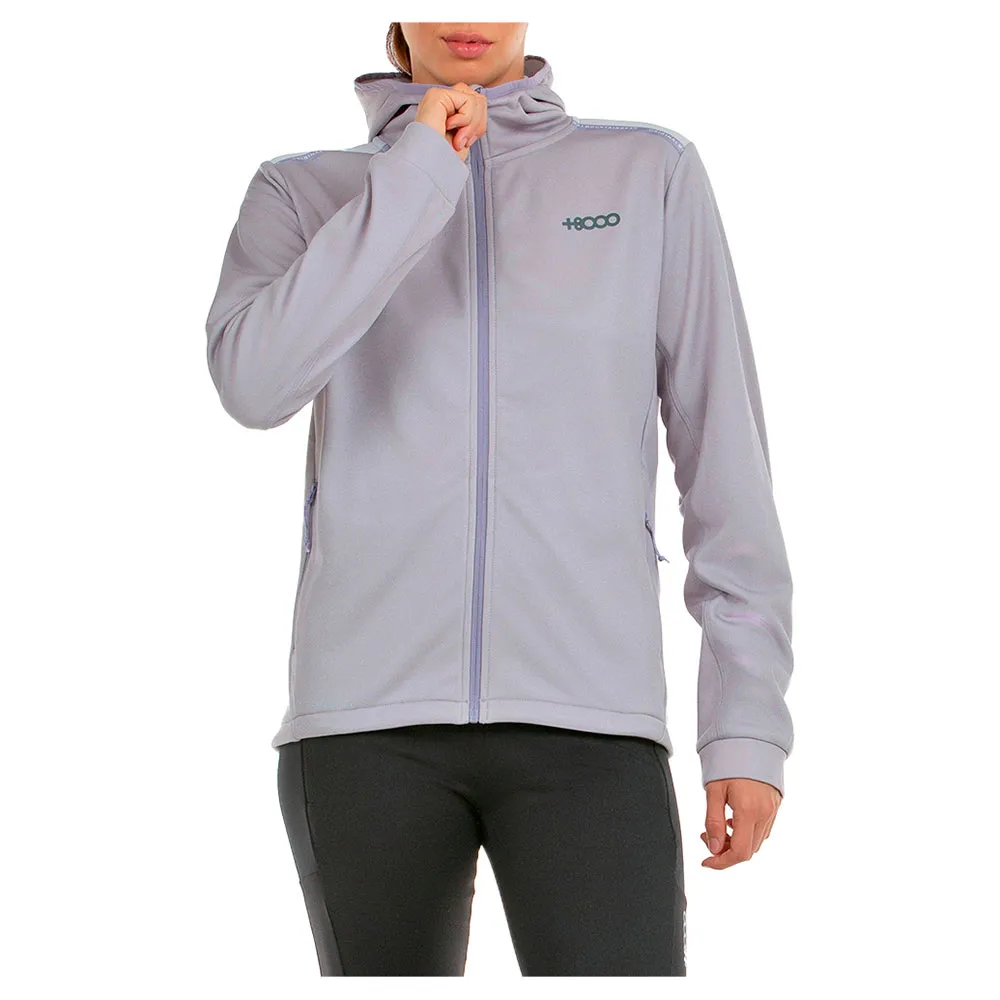 

Толстовка +8000 Cocham full zip, серый
