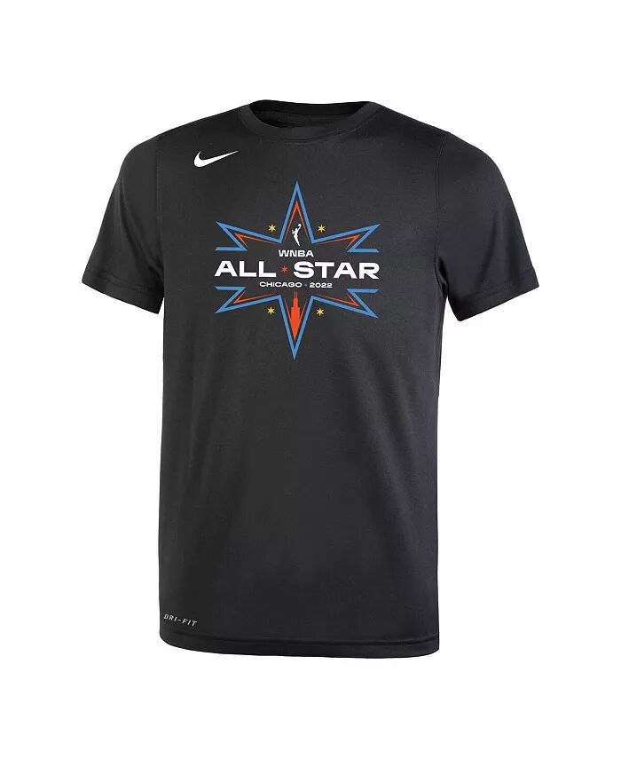 Футболка Big Boys and Girls Black 2022 WNBA All-Star Game Legend Performance с логотипом Nike — фото 3