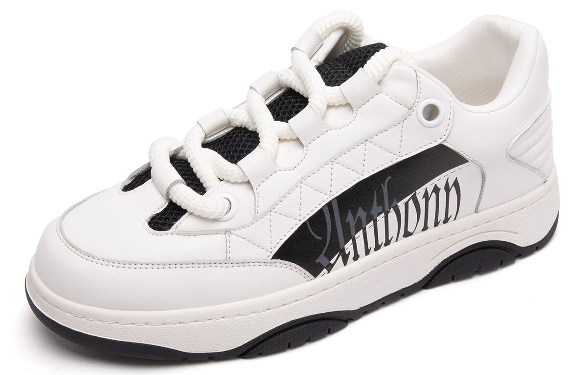 

Кроссовки Anthony Miles Skateboarding Shoes Men Low-top, черный