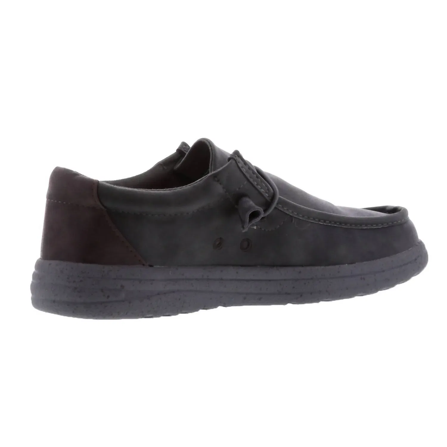 Lamo Мужские парусиновые кеды Paul Canvas Deck Shoe, цвет вощеный угольно-серый — фото 3