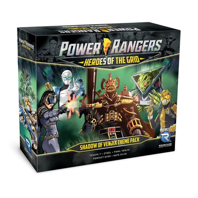 

Настольная игра Renegade Game Studios Power Rangers - Heroes of the Grid: Shadow of Venjix Theme Pack