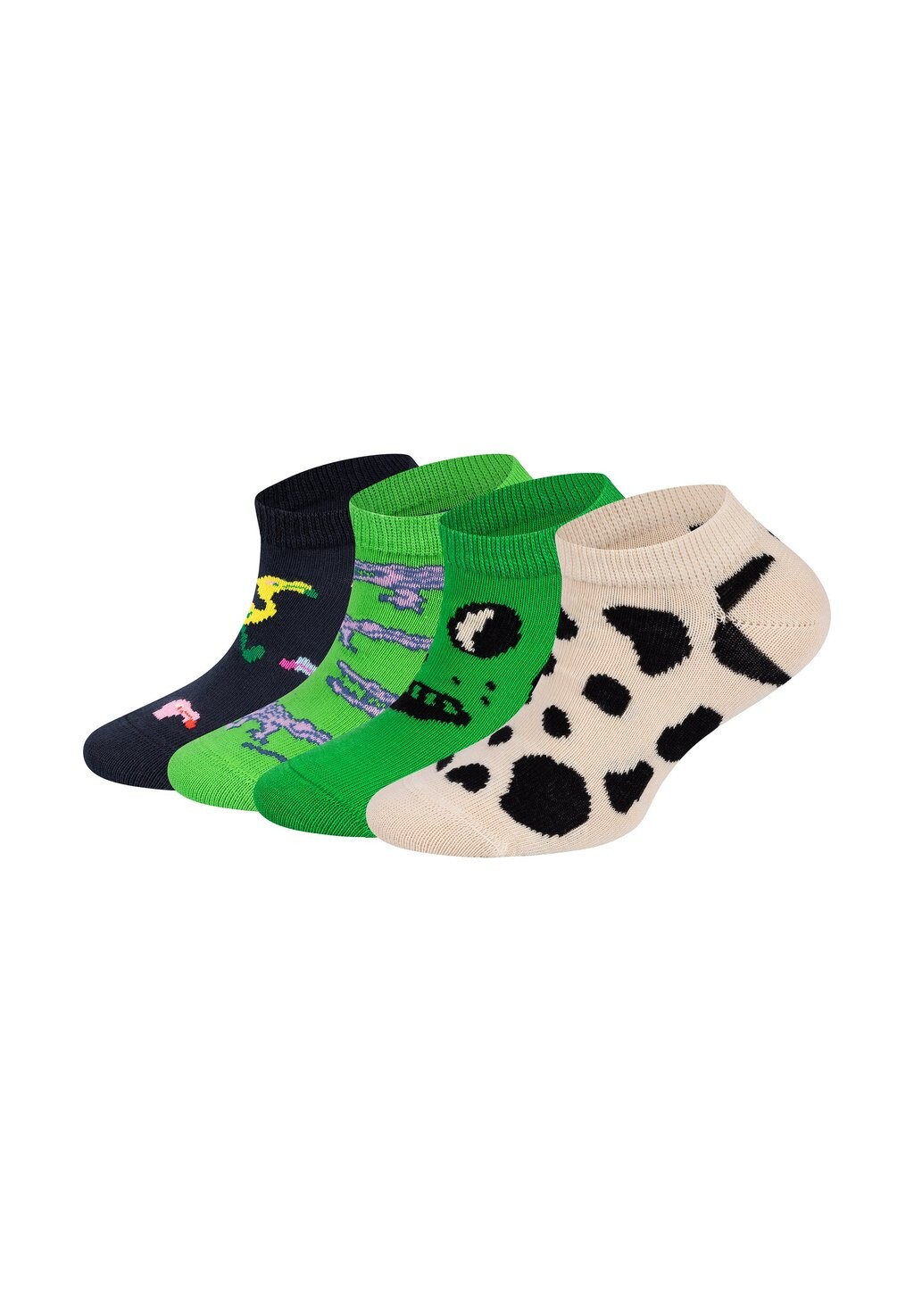 

Носки 4-Pack Low Animals Happy Socks, мультиколор