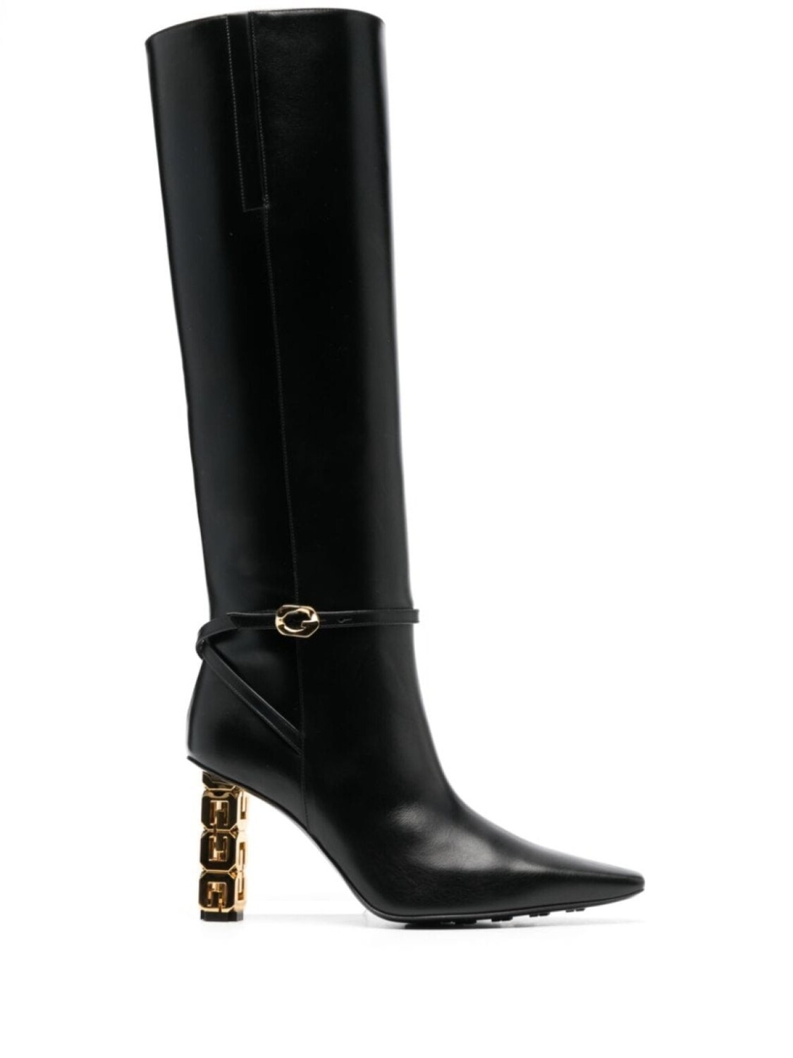 Givenchy сапоги с логотипом, черный