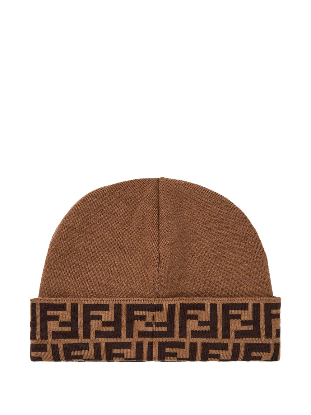 

Шляпа с узором FF Fendi Kids, коричневый