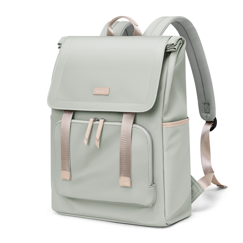 

Текстильный рюкзак из искусственной кожи Tubas для женщин Светло-серый/Морской бриз Зеленый POLO