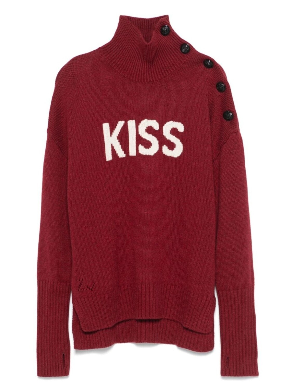 

Zadig & Voltaire Kids свитер с мотивом-интарсия