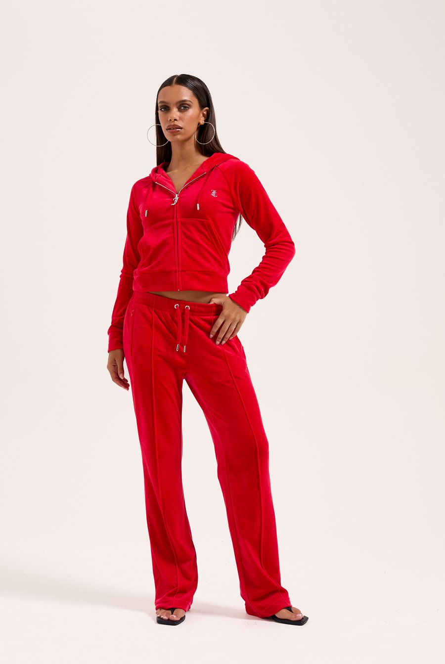 

Толстовка Juicy Couture OUTLINE DIAMANTE, Toreador/Multi-Coloured