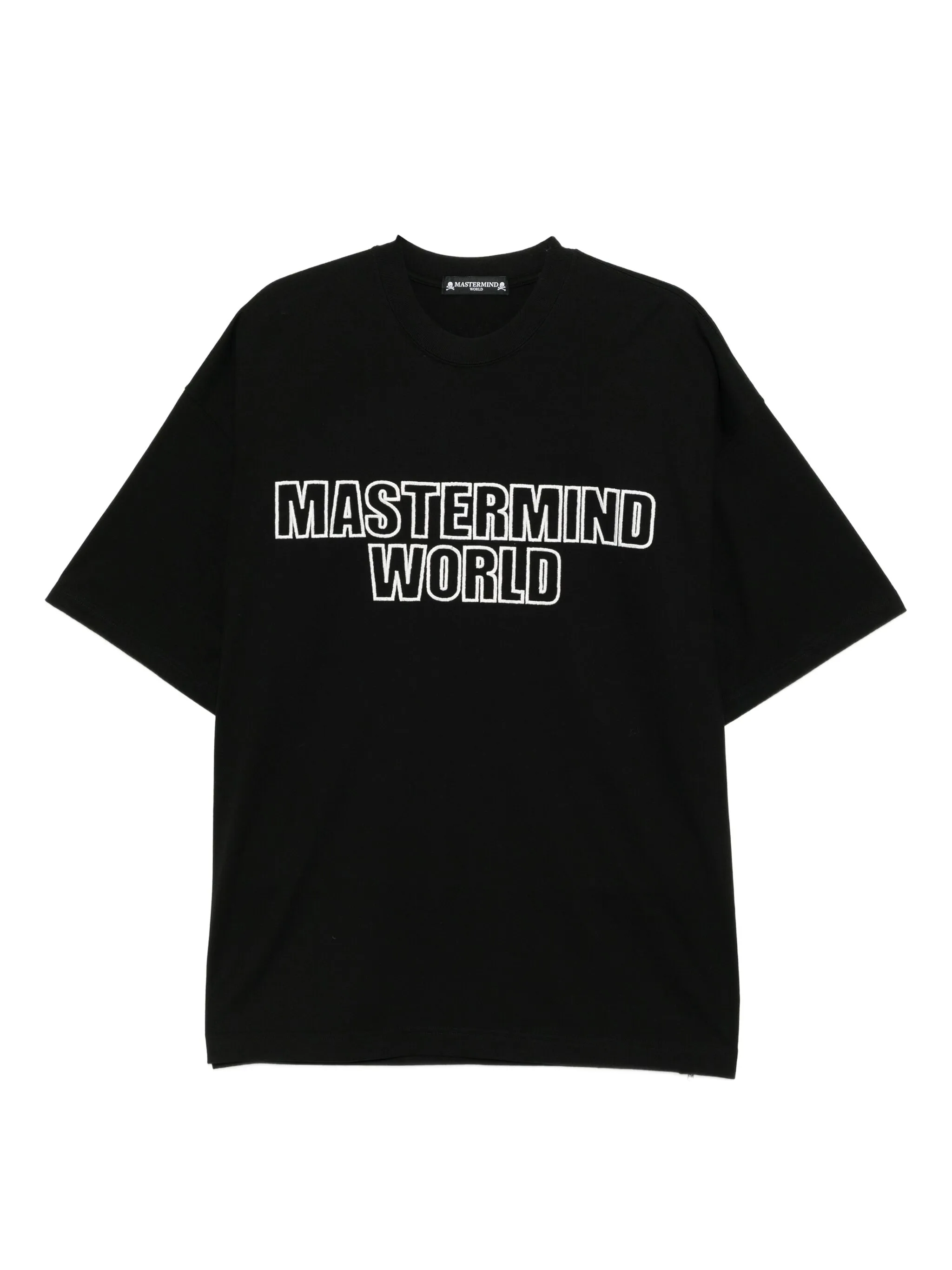 

Футболка с вышитым логотипом Mastermind World, черный