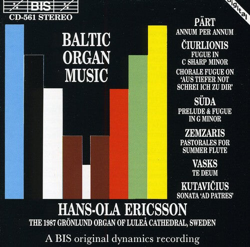 

CD диск Baltic Organ Music / Various: Baltic Organ Music / Various