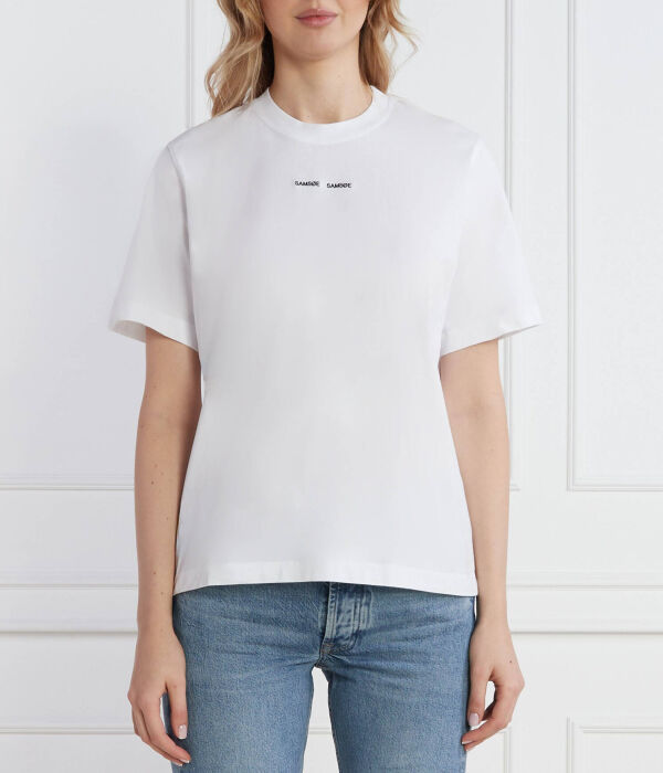 

Футболка Samsøe Samsøe Sadalila Regular Fit, белый
