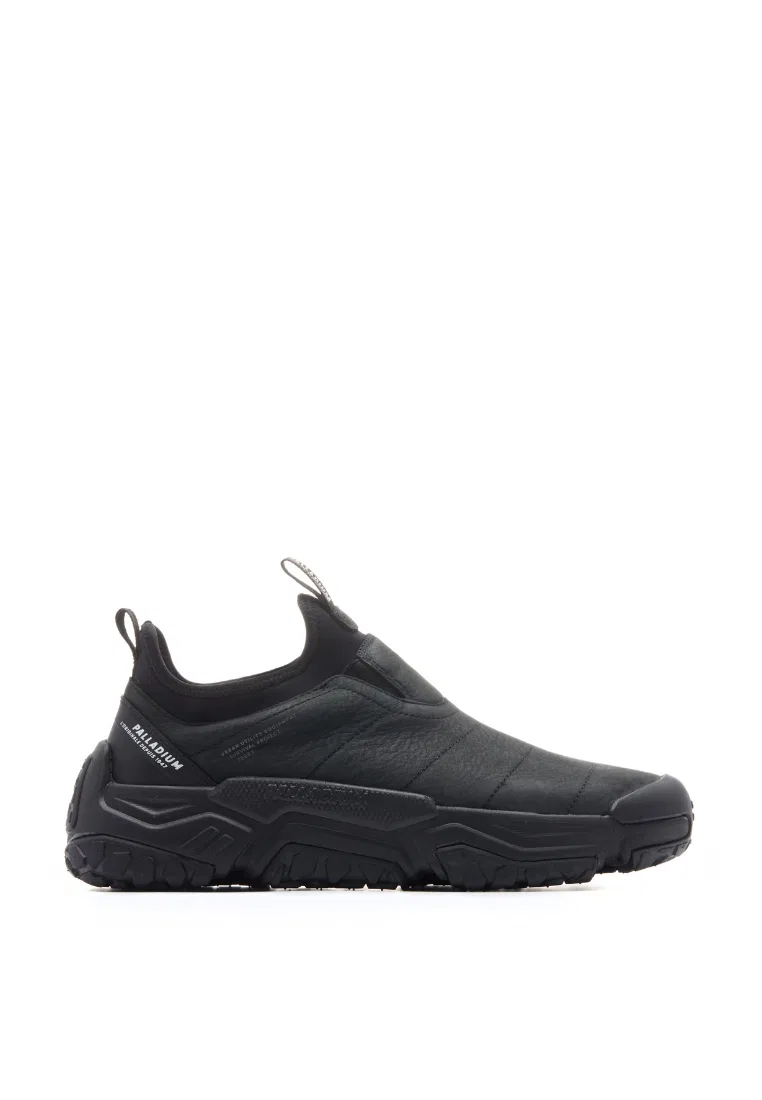Кроссовки slip-on, кожаные водонепроницаемые, Off-Grid Cuff, Unisex Palladium, черный