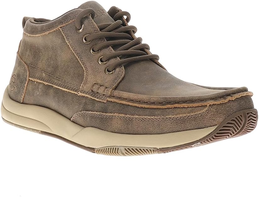 Мужские повседневные кроссовки Roper Clear Cut II Chukka на шнуровке - коричневые — фото 2