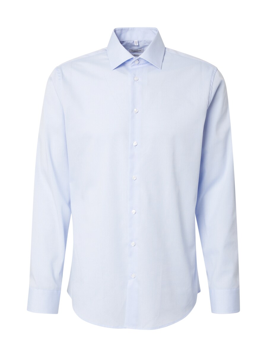 

Рубашка делового кроя Slim Fit SEIDENSTICKER, светло-голубой