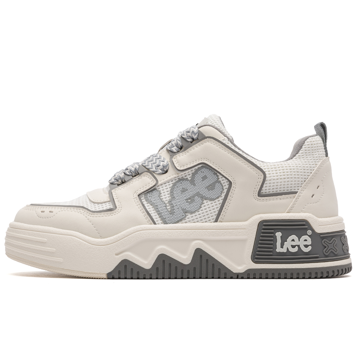 

Lee Мужские низкие скейтерские кроссовки Stone Gray, цвет Stone Gray