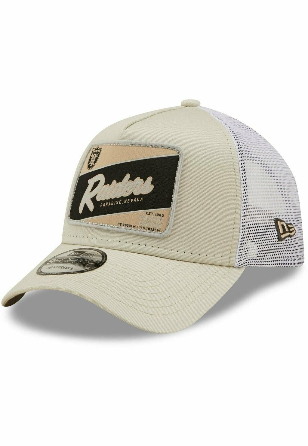 

Бейсболка AFRAME TRUCKER LAS VEGAS RAIDERS New Era, цвет beige