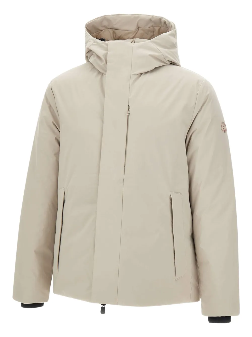 

Стёганая куртка с нашивкой-логотипом Save The Duck, бежевый