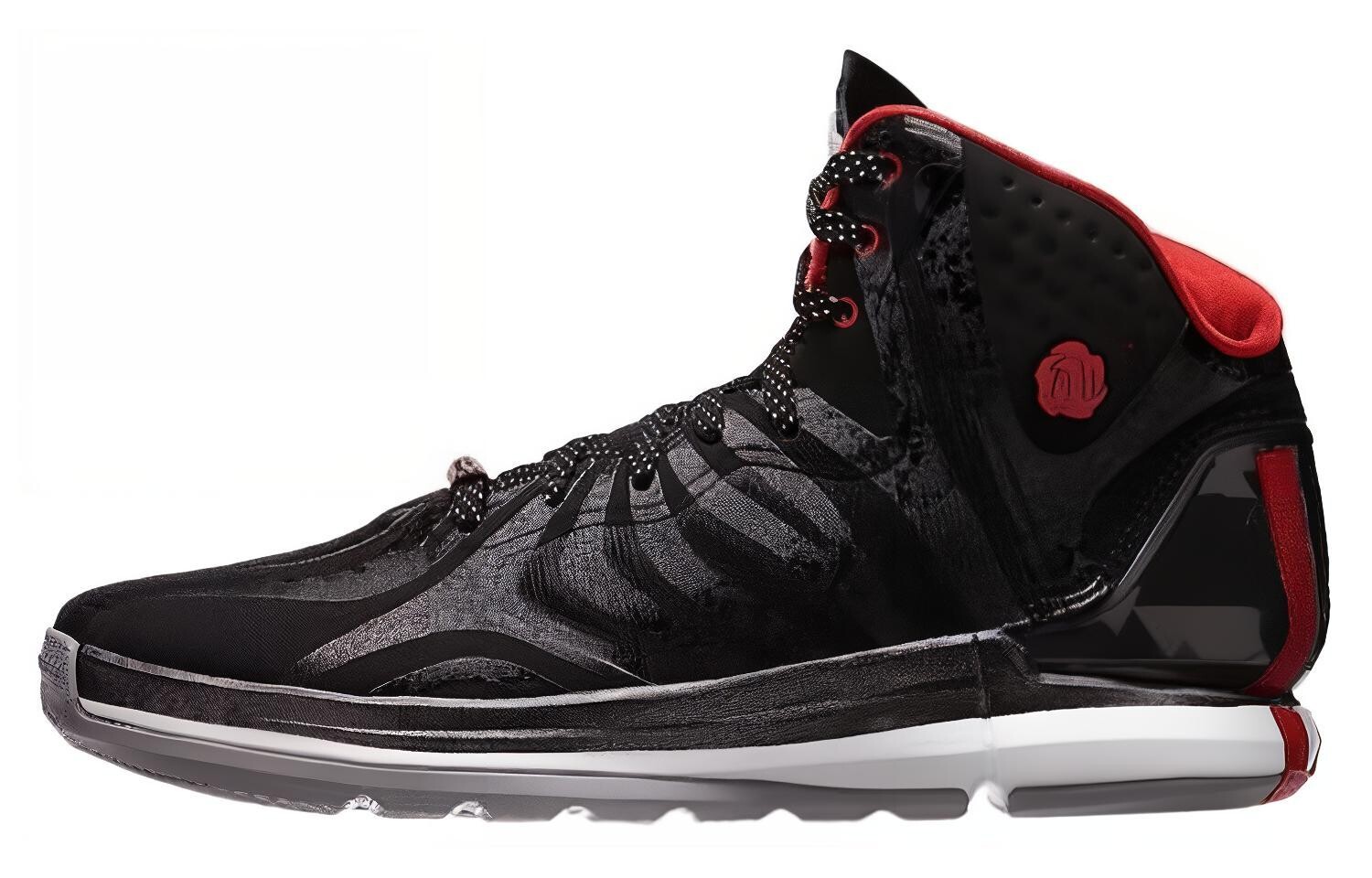 

Кроссовки adidas D Rose 4.5 Black/Black/Lstsca, черный/красный