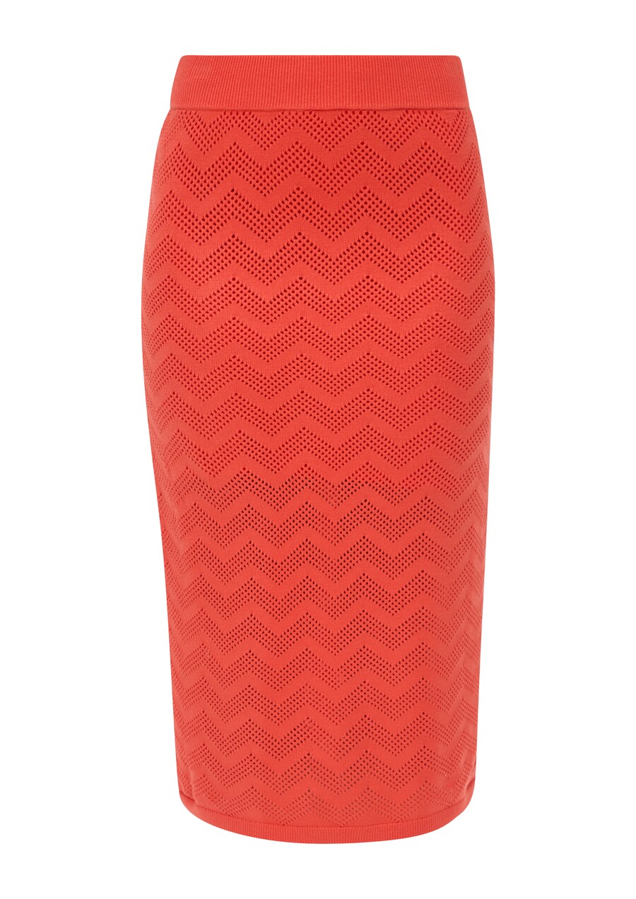 

Юбка миди s.Oliver Skirt, цвет coral