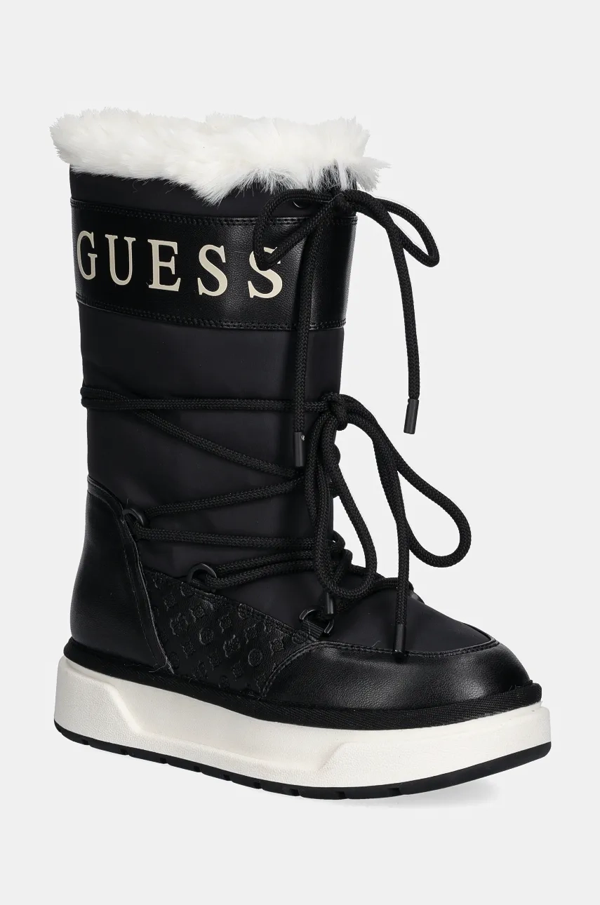 Зимние ботинки UNDELO Guess, черный